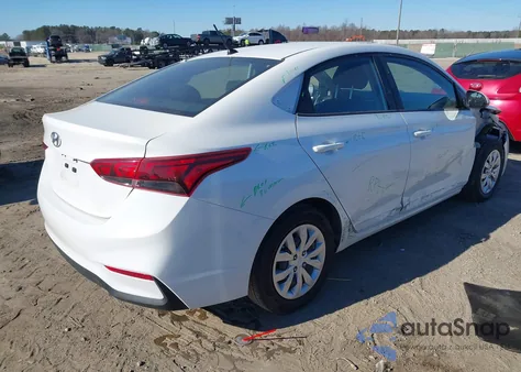 2022 Hyundai Accent Se from USA, damaged, VIN 3KPC24A68NE157548